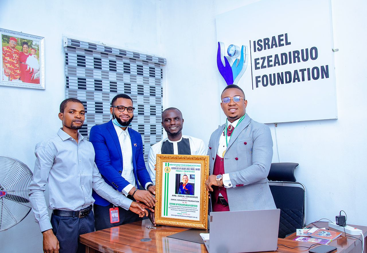 Golden Role Model Award from  The Nigeria Youth Advocacy for Good Governance Initiative (NYAGGI)